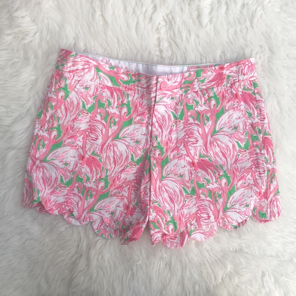 Lilly Pulitzer Pink Colony Buttercup Shorts - Picture 5 of 13